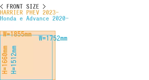 #HARRIER PHEV 2023- + Honda e Advance 2020-